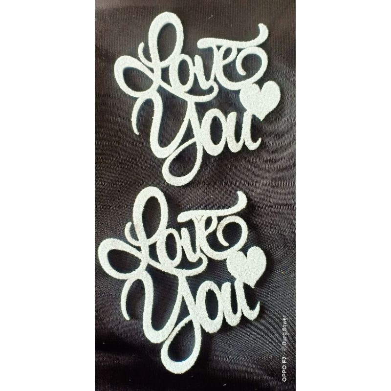 Chữ LOVE KIM TUYẾN_ Vương miện