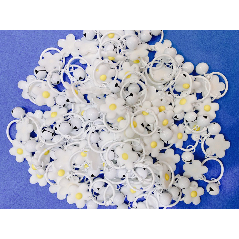 Khoen móc khóa chuông hoa, mặt thú cưng