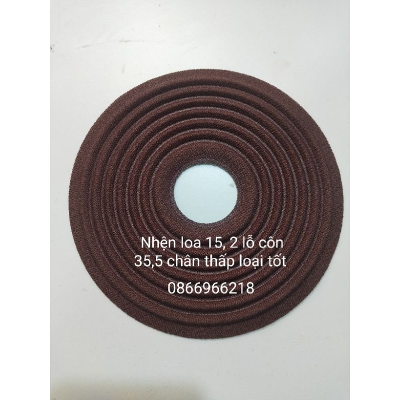 Nhện loa bass đường kính 15,2 cm lỗ 35,5 chân thấp loại tốt.