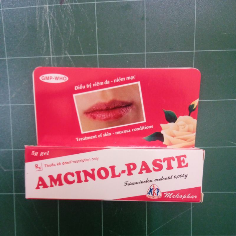 VIÊM DA - NIÊM MẠC AMCINOL - PASTE