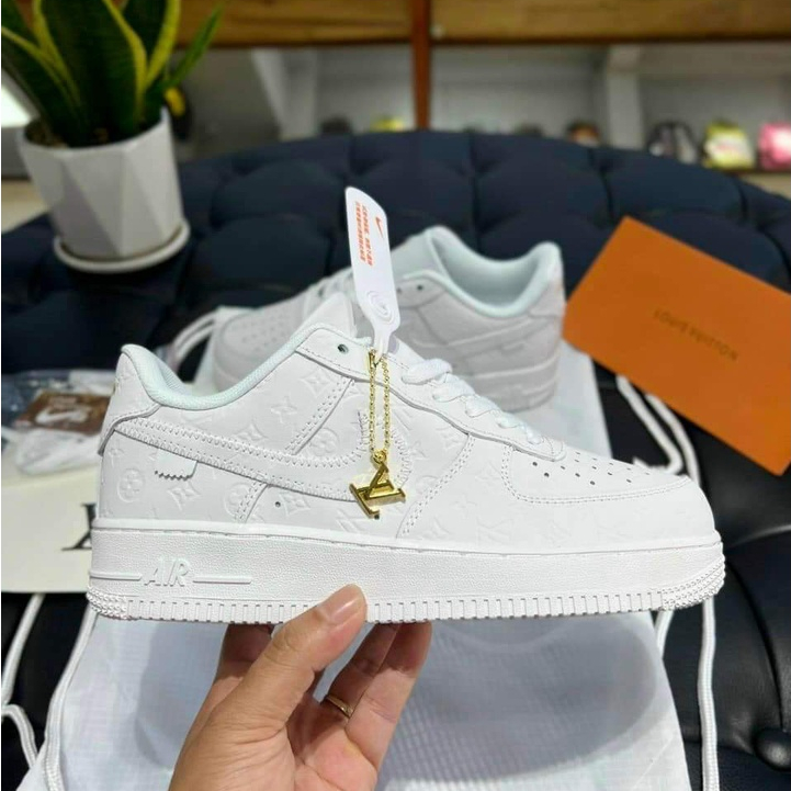 Giày Nike_AF1 LV Nam Nữ Giày Nike_Louis Vuitton Hàng Đẹp Full Box Bill -WOFLSHOP