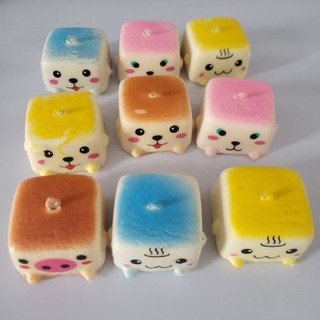 Squishy mini đậu hũ mềm và chậm tăng