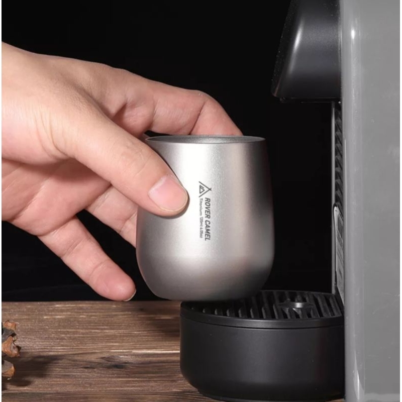 Ly nước Titan 2 lớp cách nhiệt siêu nhẹ 120ml
