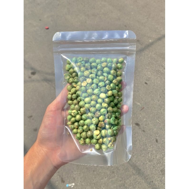 Đậu hà lan tỏi ớt giòn rụm 450gr, càng ăn càng nghiện.