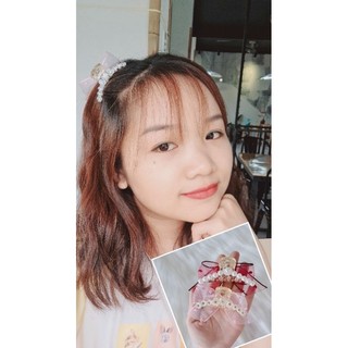 Kẹp gắp tóc nhí nơ dễ thương