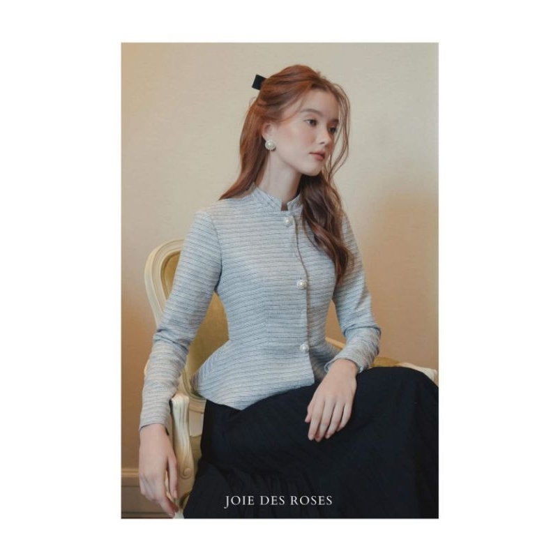 Áo peplum Edsel top của Joie des rose