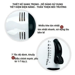 Máy đánh trứng cầm tay 7 tốc độ