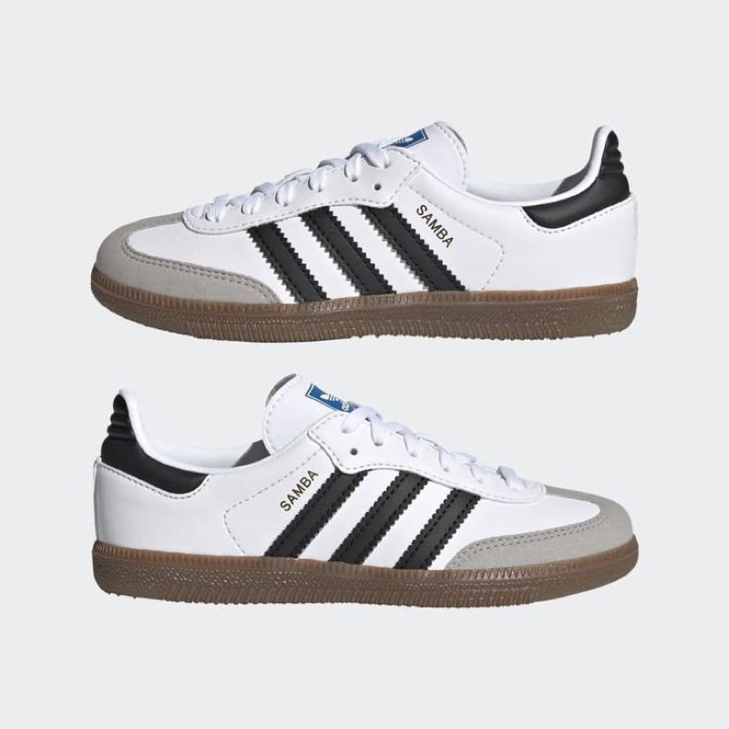 Giày Adidas Samba trắng đế nâu hot trend