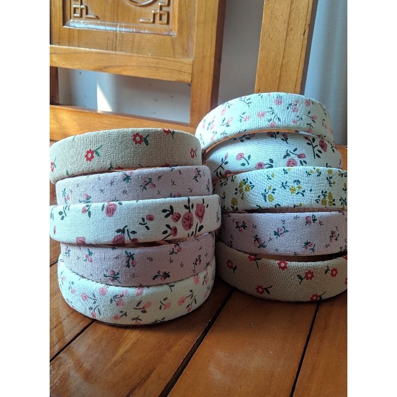 Bờm tóc, cài tóc, băng đô vải handmade