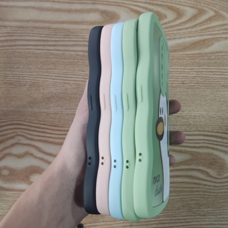Ốp lưng Oppo Reno 2F dẻo viền lưng sóng lưng in hình thú dễ thương có bảo vệ camera