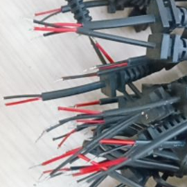 Dây MicroUSB Hãng LG Dài 1 Mét 1 đầu lõi 2 dây Dây micro USB làm nguồn sạc chuyên dụng ShopLinhKienM2M