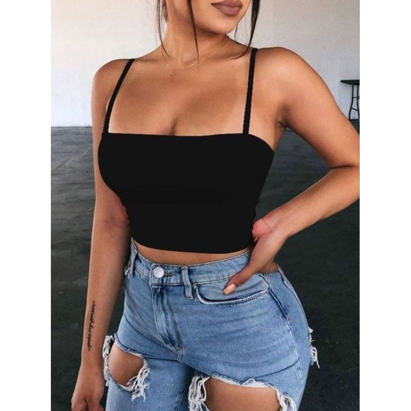 ÁO THUN CROPTOP 2 DÂY BIGSIZE 🔥🔥🔥