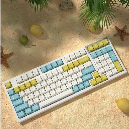 Bàn phím máy tính FL-Esports FL980CPM Sea Salt_Mới, hàng chính hãng
