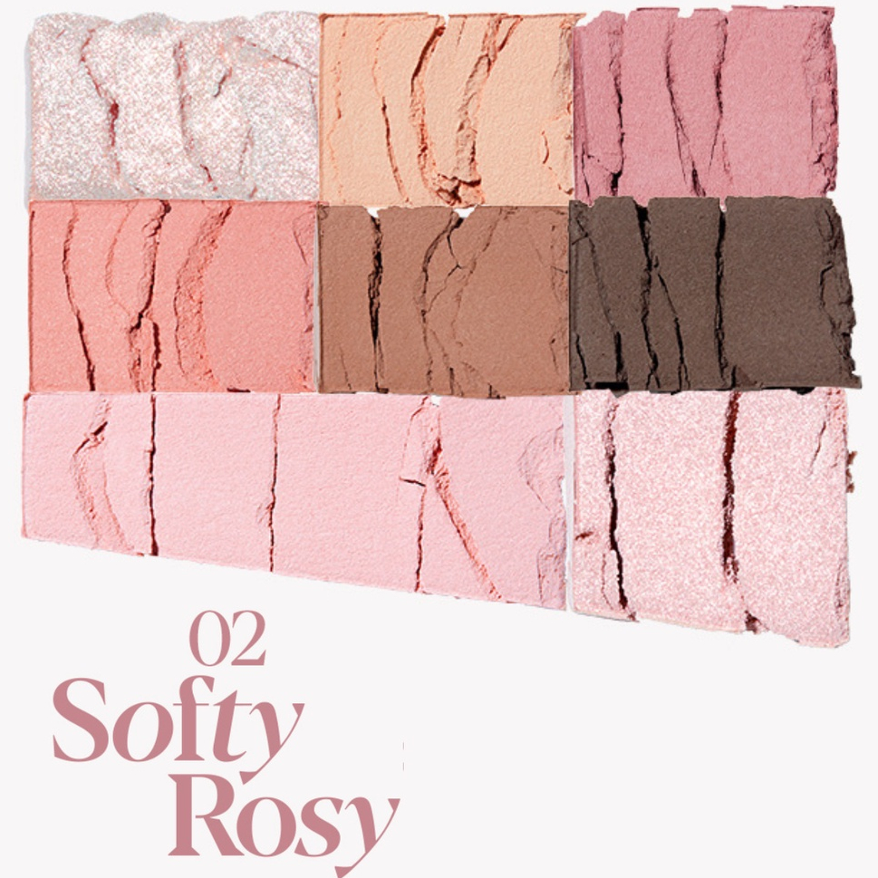 Bảng Phấn Mắt 8 Màu Phong Cách Mới ESPOIR REAL EYE PALETTE ALL NEW