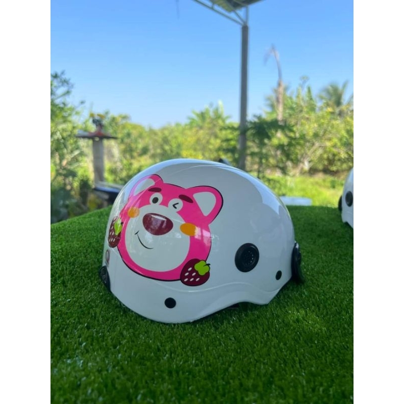 Mũ bảo hiểm gấu dâu loại 1