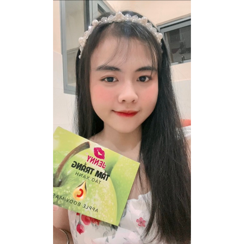 TẮM TRẮNG TÁO XANH JENNY TRẦN MY CÒN 25 SET SALE SẬP SÀN