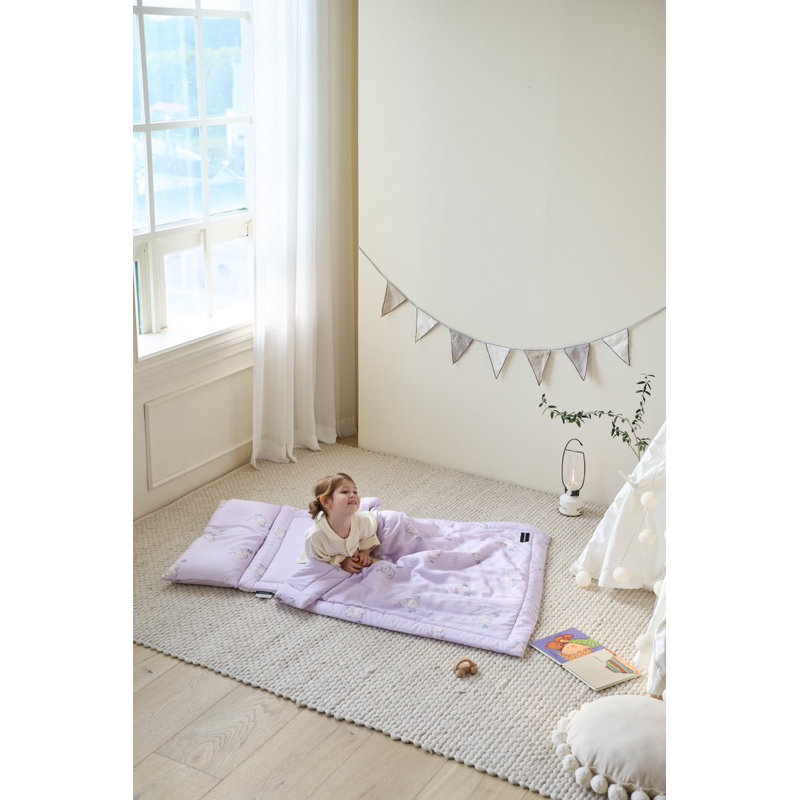 Set nệm chăn gối gấp gọn DonoDono Hàn quốc cho bé đi du lịch hoặc đi học