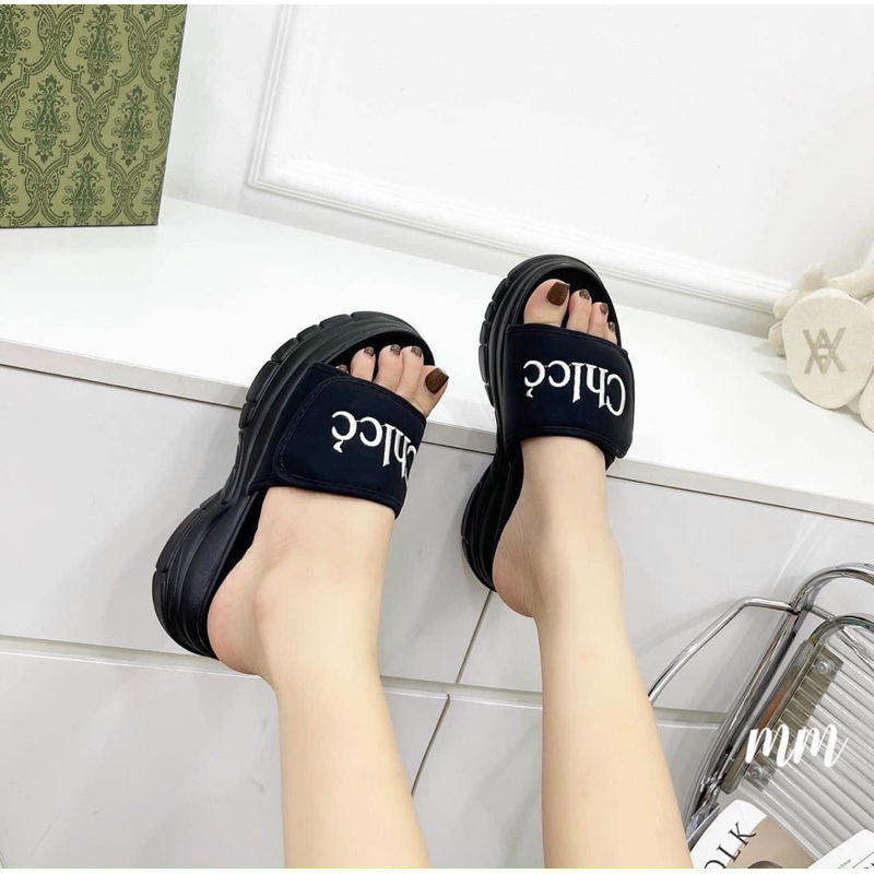 Dép lê 3 kiểu cao 5cm