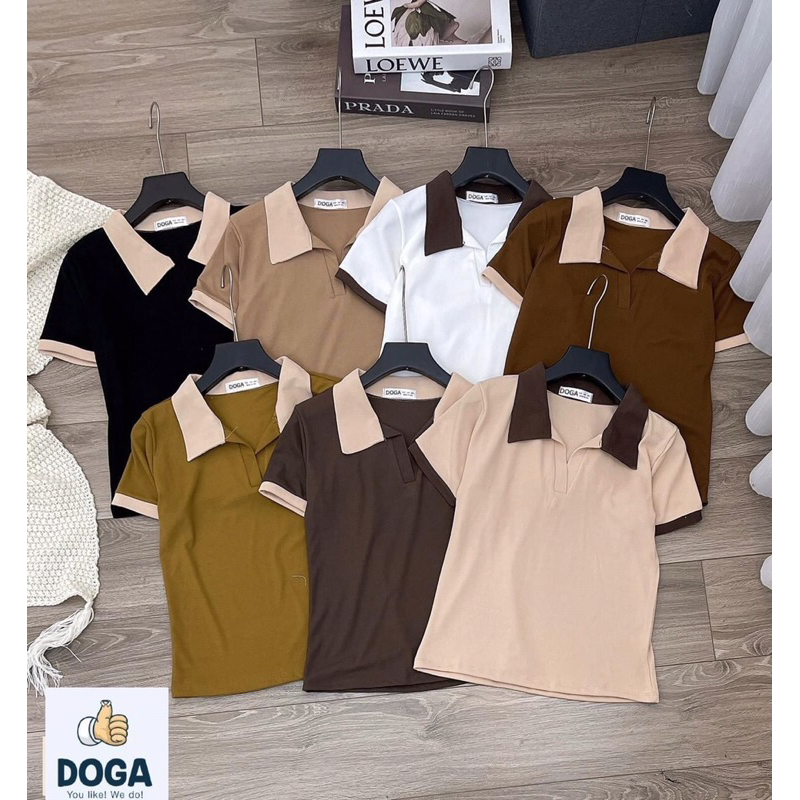 Áo thun Polo nữ  có giãn 4 chiều 146