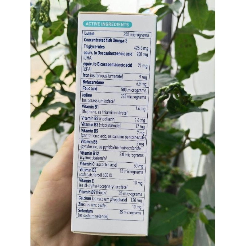 Mẫu mới- Elevit BreastFeeding 60 viên sau sinh lợi sữa