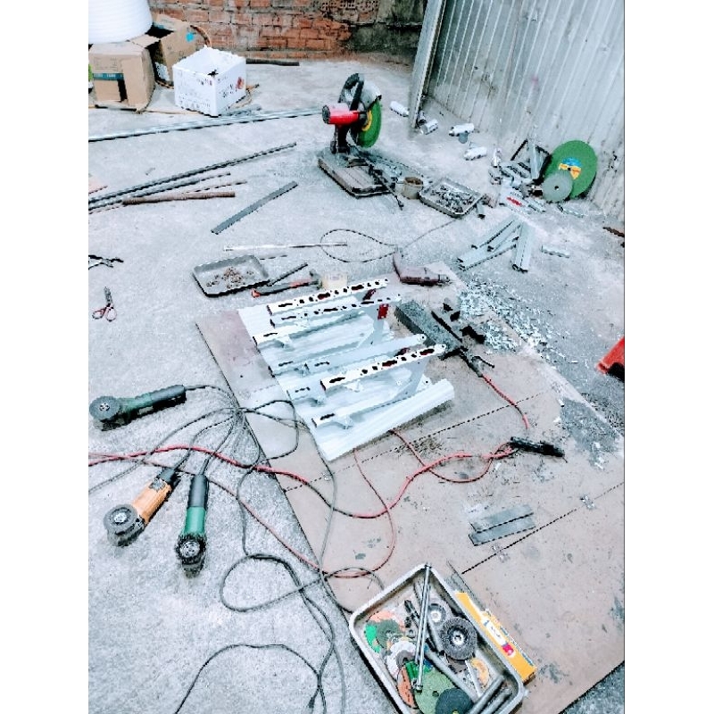 Gắp phây Wuave nhỏ + Đrem + Cúp, Dài 50cm, Kèm pass tăng sên và óc bắt phuộc nhún ạ