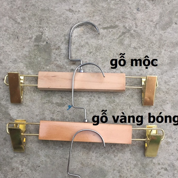 Kẹp quần gỗ trẻ em, lựa chọn nhiều loại đầu móc linh hoạt