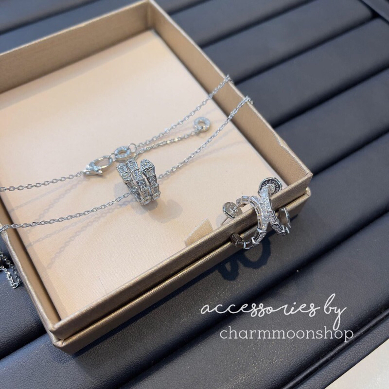 Dây chuyền rắn BVL sang chảnh likeauth 1:1