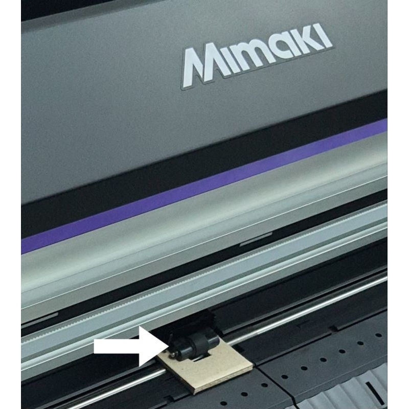 Bánh xe tỳ máy cắt decal nhật Mimaki , Roland CX24 và đài loan COPAM ( 1 cái)
