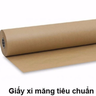 GIẤY XI MĂNG, GIẤY KRAF KHỔ RỘNG 1M ĐÓNG GÓI HÀNG HOÁ (chọn 5M-10M-20M)