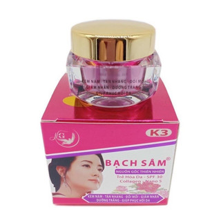 Kem Bạch Sâm mụn, nám, trắng da (k1,k2,k3,k4)