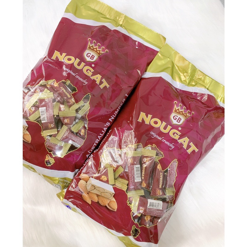 Kẹo Nougat Original Crunchy Nguyên Bản 1kg