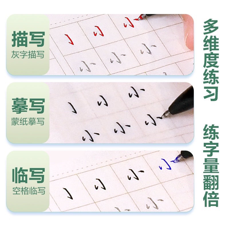 Sét 5 cuốn vở luyện viết Hành thư