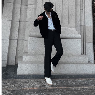 Quần vải ống loe nam MELLOW, Quần âu ống loe nam  - Flare Trouser SM