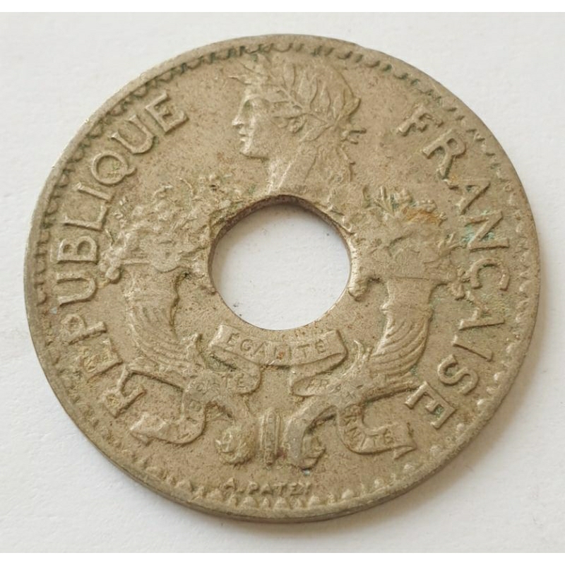 Xu Đông Dương 5 Cent 1939 THẦN TÀI may mắn