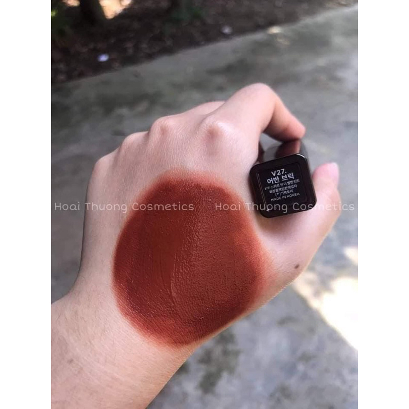 Son merzy vỏ đen kem lì