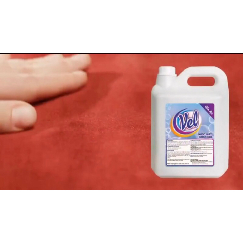 Nước Giặt Vel Đậm Đặc Hương Hoa 5 lít