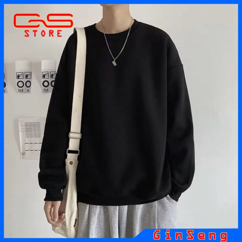 ÁO SWEATER TRƠN UNISEX NAM NỮ 14 MÀU