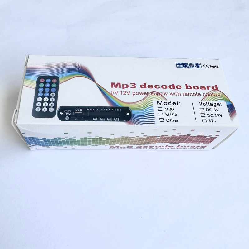 Mạch bluetooth mp3 tích hợp cho amply, độ chế