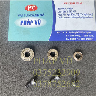 Bạc đạn, vòng bi mũi phay, ốc vặn mũi phay gỗ
