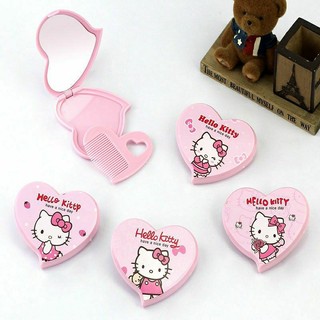 BỘ GƯƠNG LƯỢC KITTY MINI