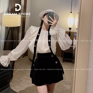 Set áo sơ mi tiểu thư kèm quần bigsize 55-90kg