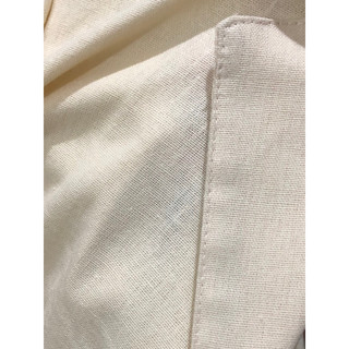 Áo sơ mi cổ vest chất linen