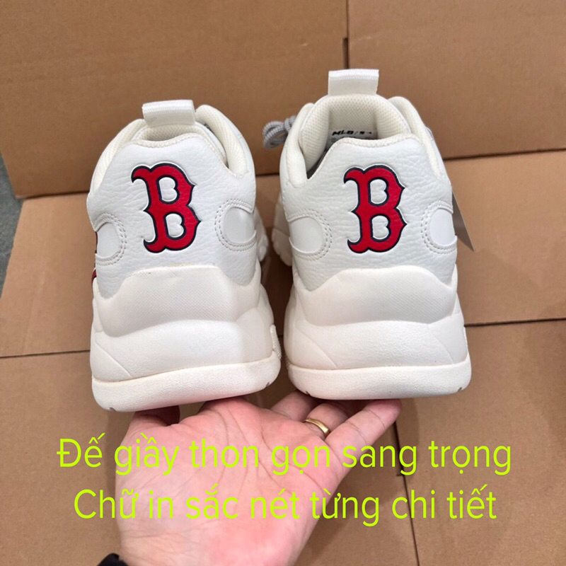 Giày Sneaker M.LB Boston nam nữ xuất xịn đế độn 8cm tăng chiều cao