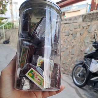 KẸO CHUỐI TƯƠI DẺO cốt Dừa  thơm ngon ( hủ pet 500g)