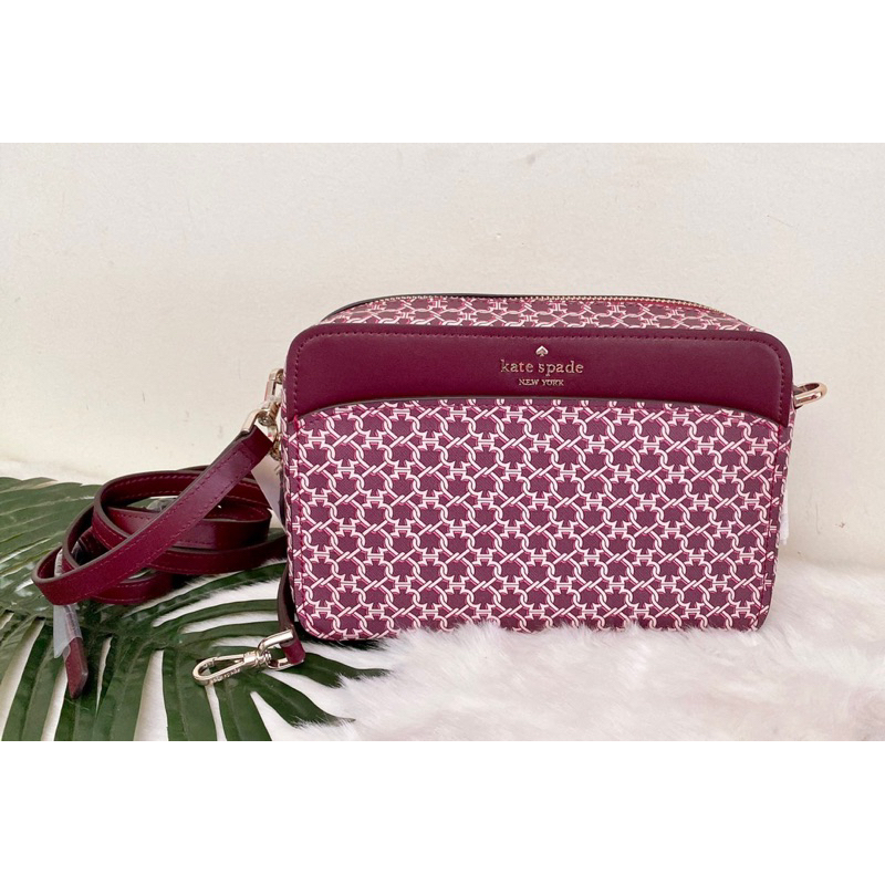 Túi Kate Spade auth sale (2 màu : xanh, đỏ)