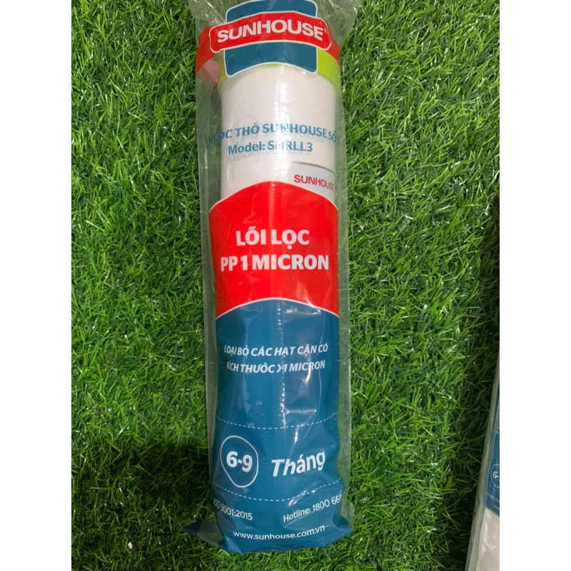 Bộ lõi lọc nước 123 sunhouse loại 10 ing dùng cho các loại máy