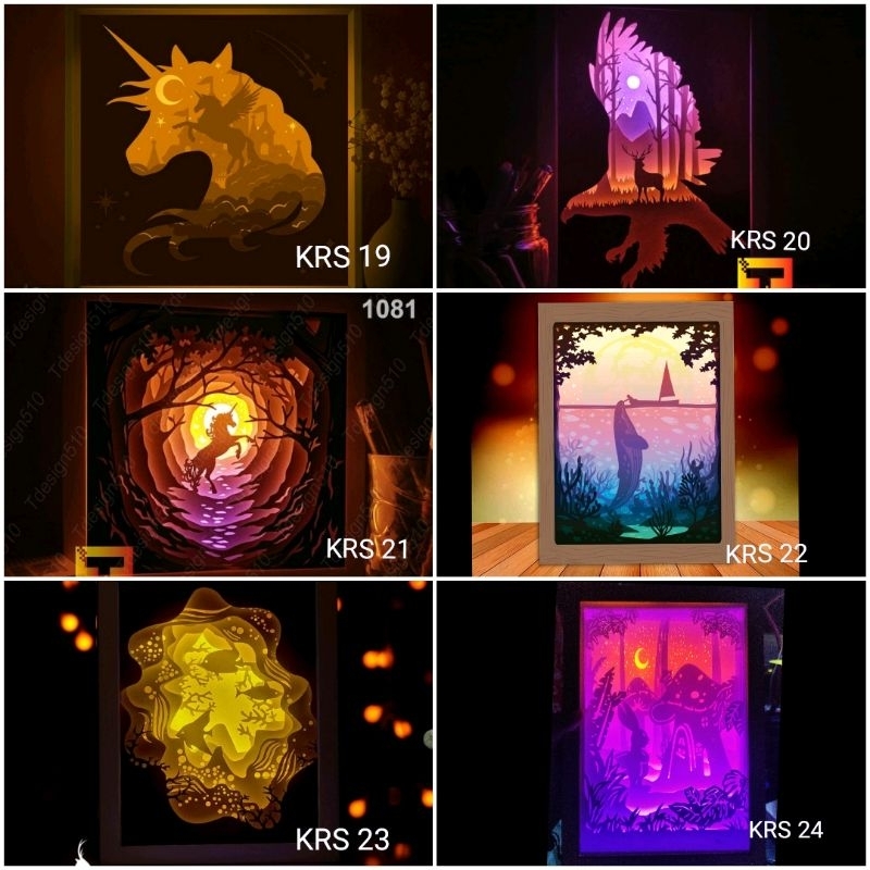 Mẫu cắt làm lightbox