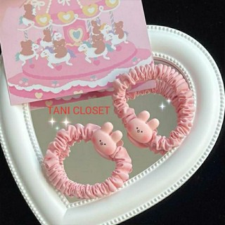Dây Buộc Tóc Mặt Thỏ Đáng Yêu