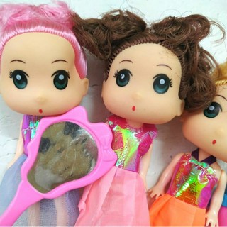 Đồ Chơi Cho Bé Gái Set 3 búp bê chibi cute
