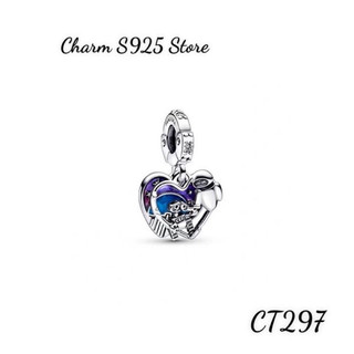Charm pan ale treo disney pixar wall bạc s925 thuần khiết hàng cao cấp